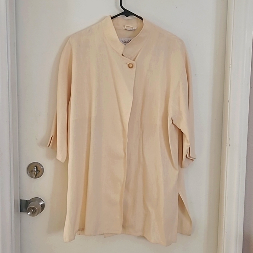 MAXMARA SINGLE BUTTON JACKET - Picture 3 of 9